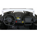 Elektrické autíčko Buggy ATV Racing Dvojmiestne!!! Biela - 4 X 200 W - 24V7Ah